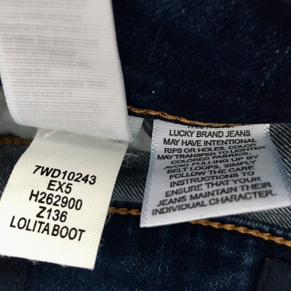 Lucky Brand Womens Lolita Boot Cut Jeans 4 / 27 - Picture 12 of 13
